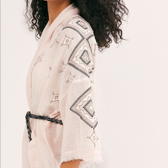 Free People Other - Free People Isabella Embroidered Robe S